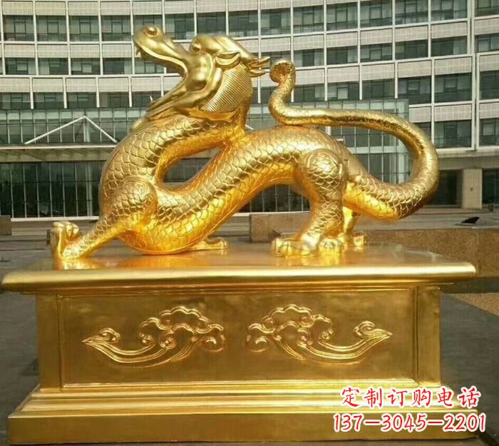 兰州精致鎏金神龙魅力四射