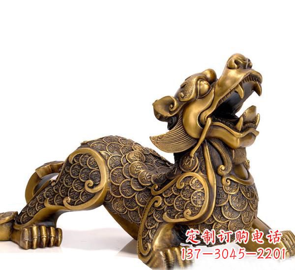兰州貔貅神兽铜雕