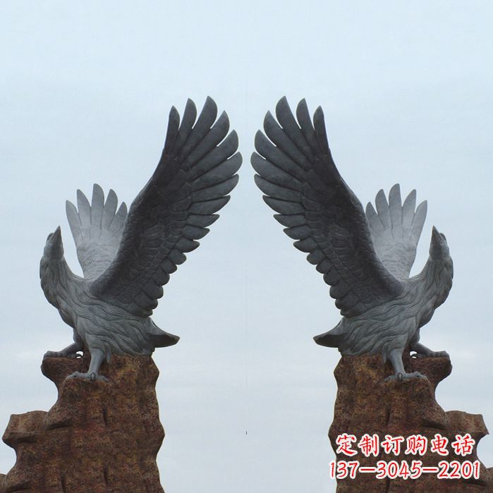 兰州青石老鹰,雕刻成永恒的珍贵艺术