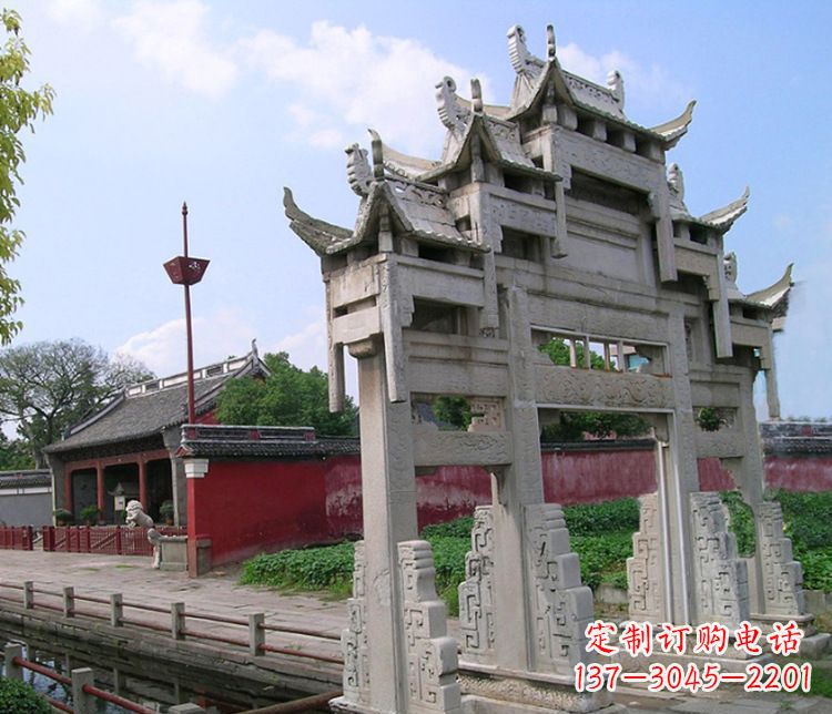 兰州专业大型牌坊石雕制作