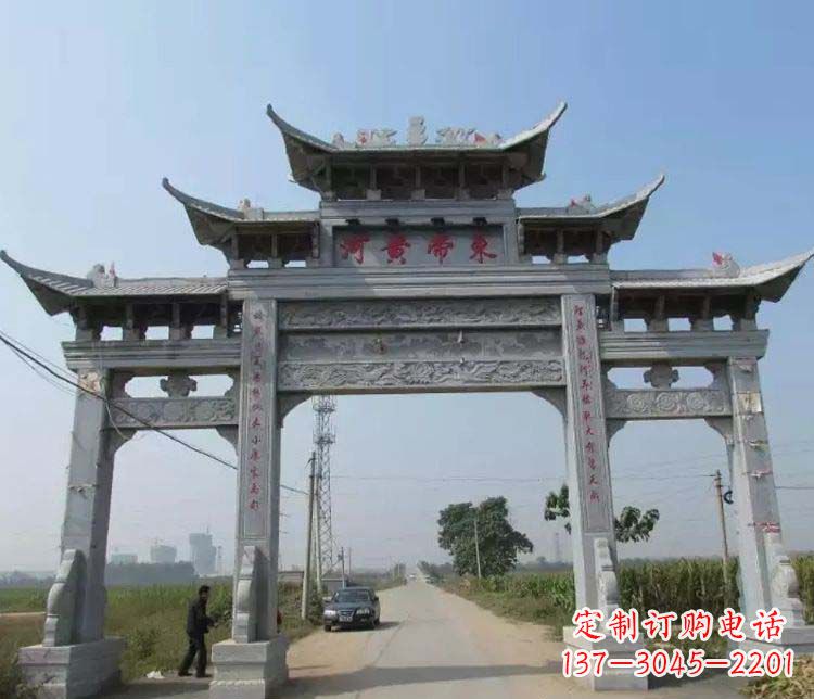 兰州精品牌坊石雕，令您赞叹不已