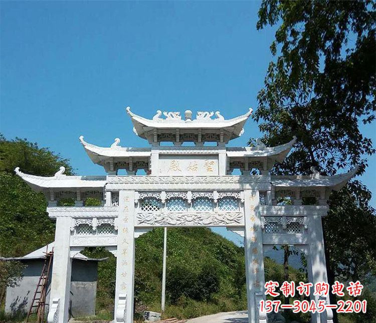 兰州钜大牌坊石雕——传承古典精美之美