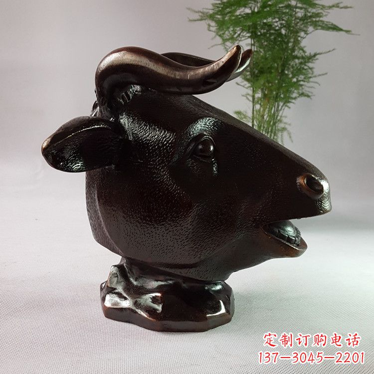 兰州生肖牛铸铜兽首