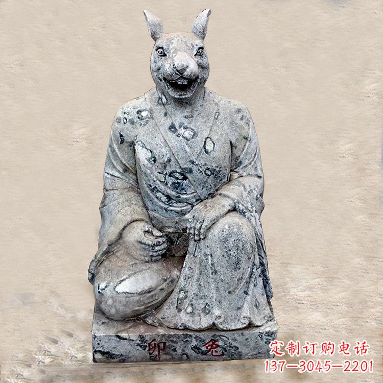兰州唤醒传统文化-生肖雕塑