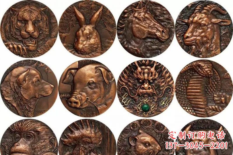 兰州品质卓越的生肖铜浮雕