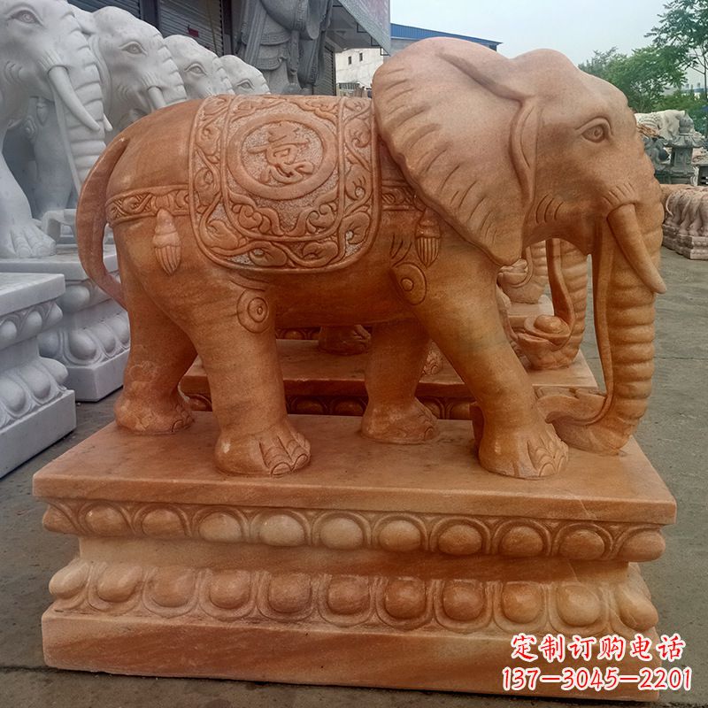 兰州大象雕塑,深邃而神秘