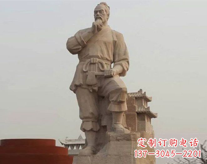 兰州重拾古代风采，中领雕塑打造高贵的鲁班雕塑