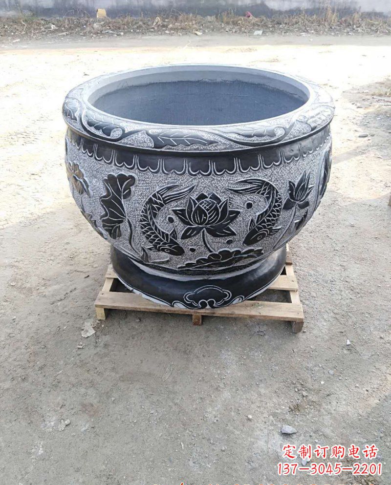 兰州独特雕花盆，精美别致的家庭装饰