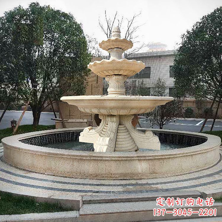 兰州石雕花盆，高端定制雕塑