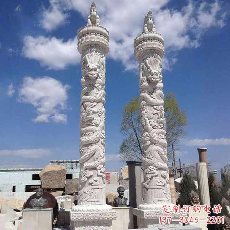 兰州精美华表雕塑,灵动展现艺术之美