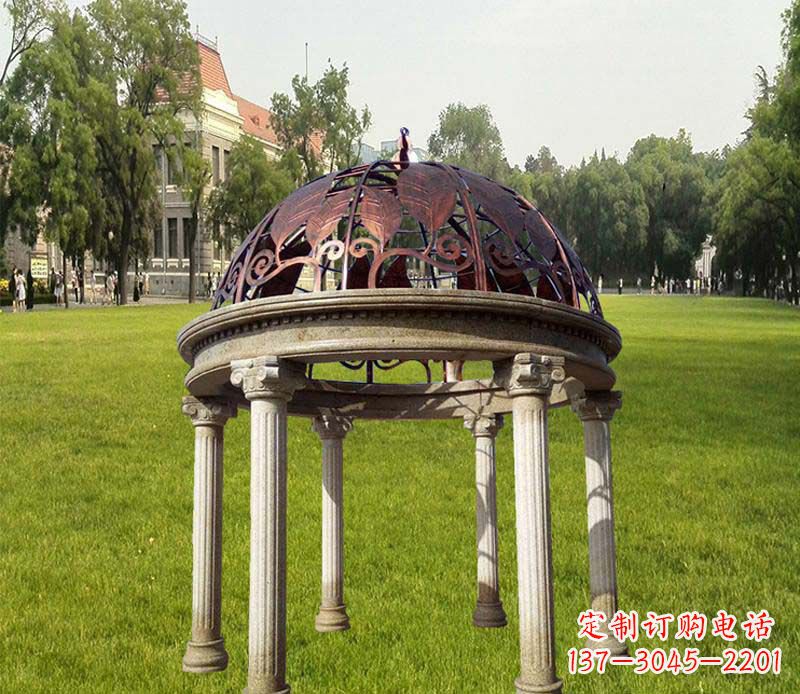 兰州优质石雕凉亭，添彩美景