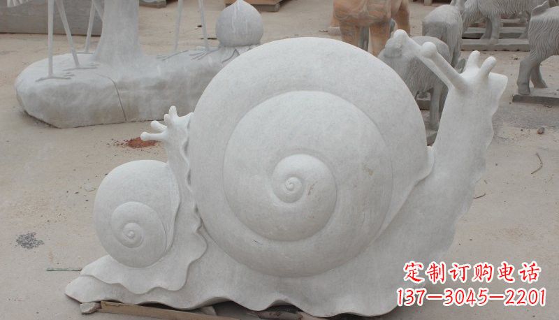 兰州石雕蜗牛