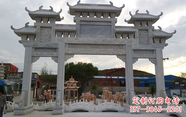 兰州石牌坊雕刻