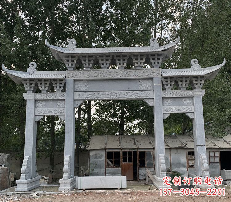兰州石牌坊石雕牌坊