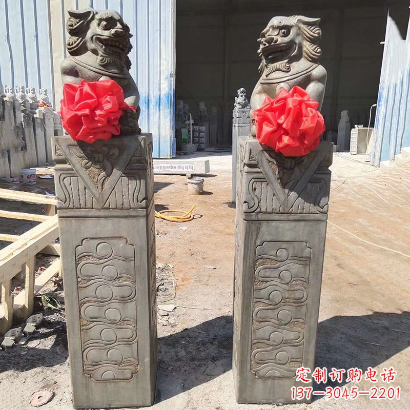 兰州石狮子栓马桩