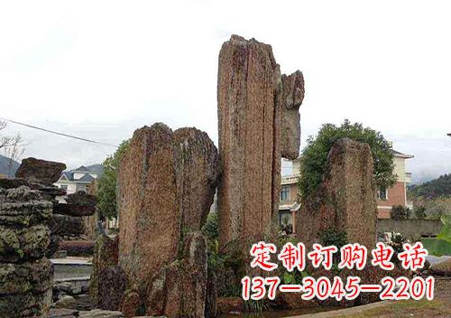 兰州石笋石假山