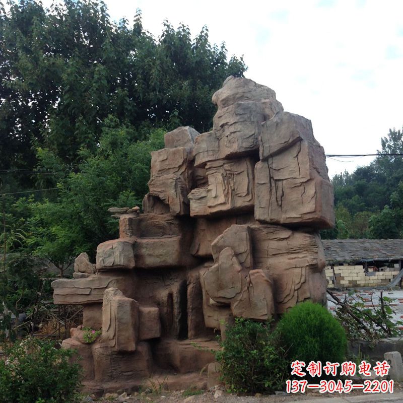 兰州石头(塑石)假山