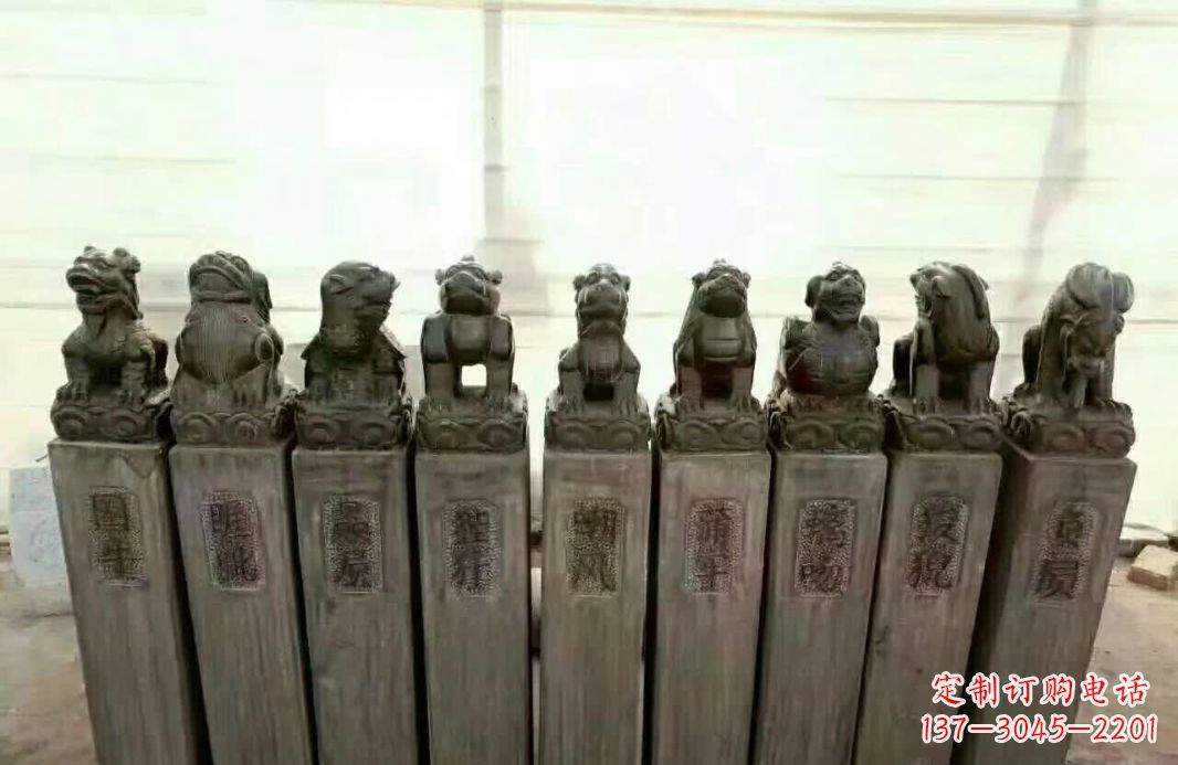 兰州栓马桩石雕