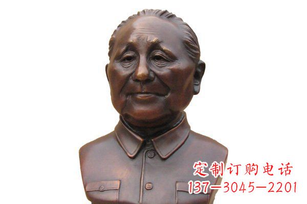 兰州铜雕邓小平头像
