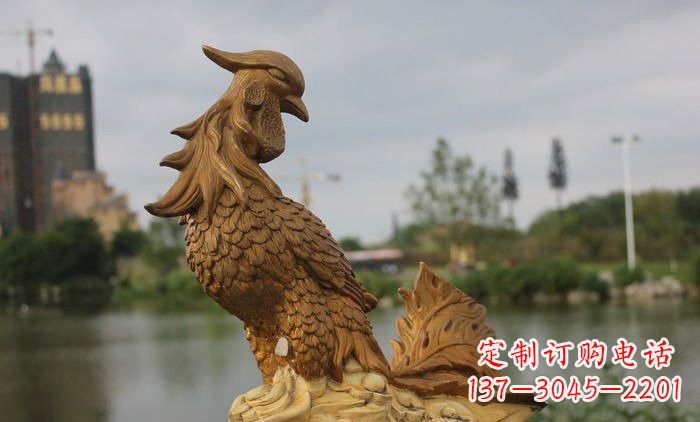 兰州铜雕凤凰古代神兽雕塑