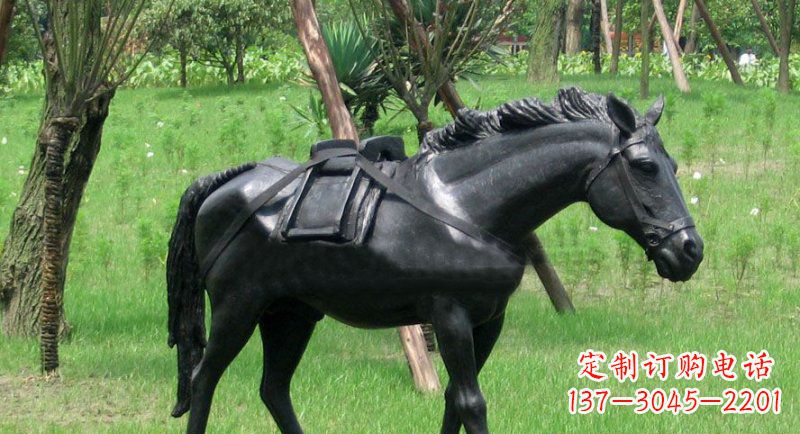 兰州铜雕马公园动物雕塑 (2)