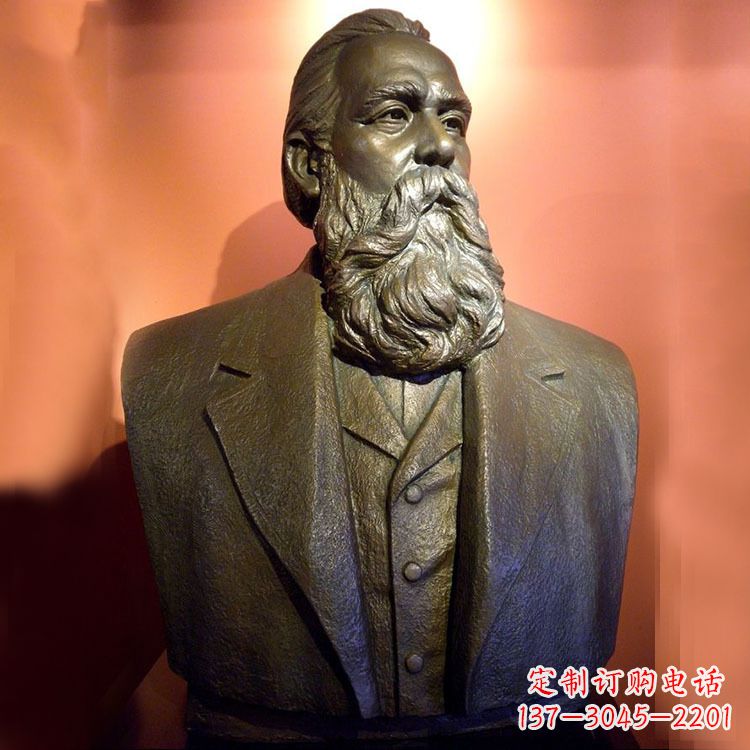 兰州铜雕马克思雕塑