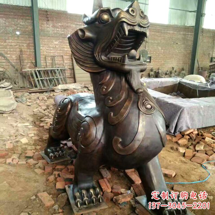 兰州铜雕貔貅镇宅辟邪