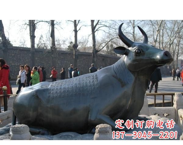 兰州铜雕孺子牛