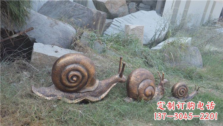 兰州铜雕蜗牛