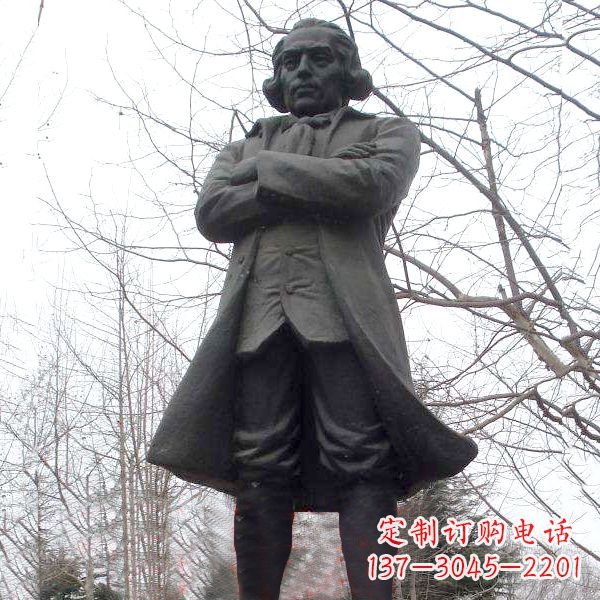 兰州瓦特公园铜雕塑像