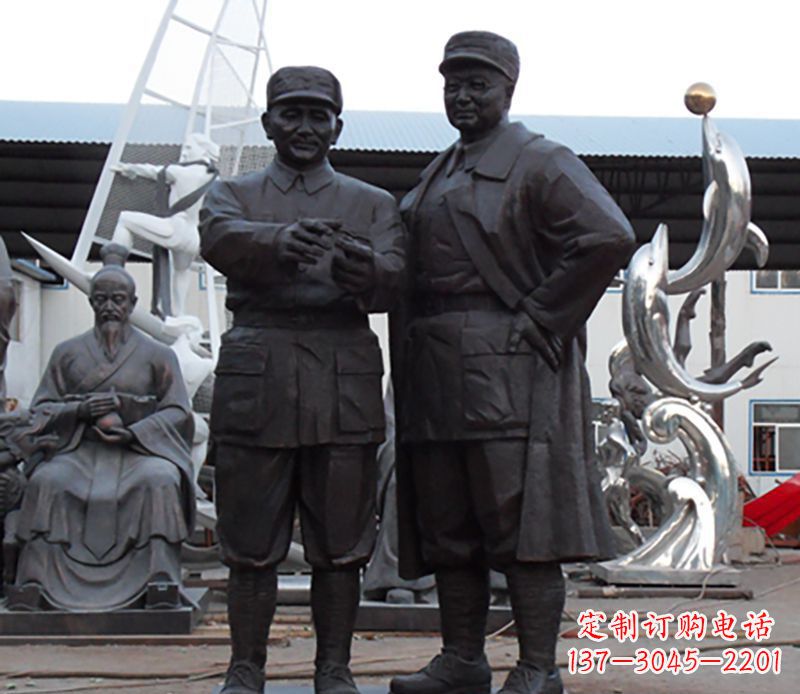 兰州伟人邓小平雕塑