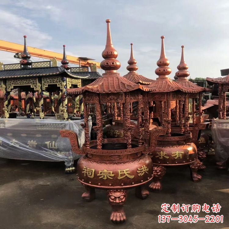兰州香炉铜雕