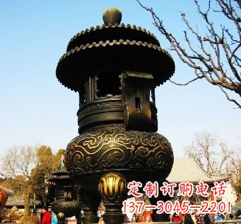兰州香炉铜雕塑