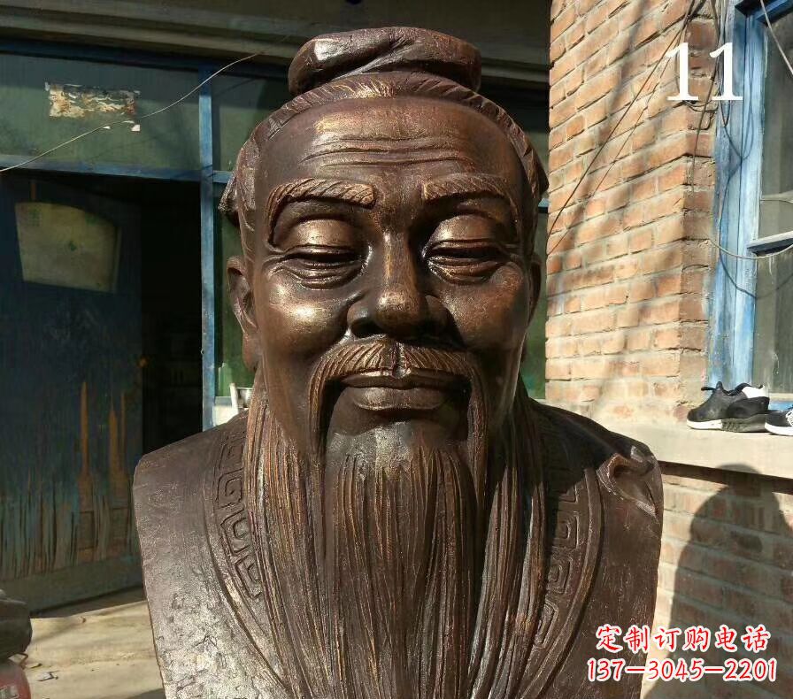 兰州校园名人铜雕 人物雕塑