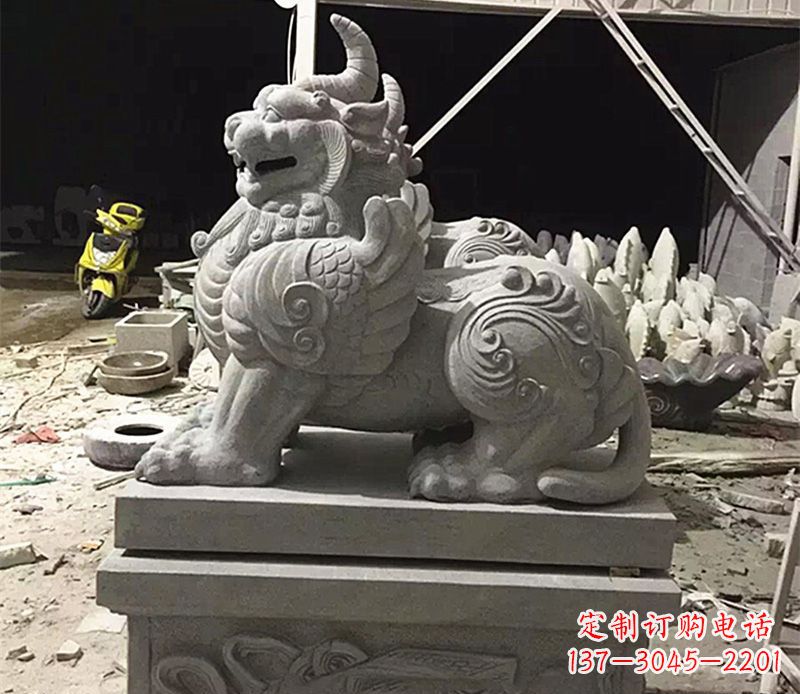 兰州獬豸法院门口石雕