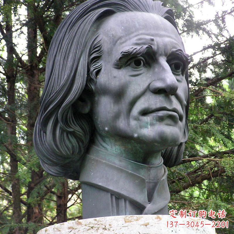 兰州英国著名外科医生利斯特铜雕头像雕塑