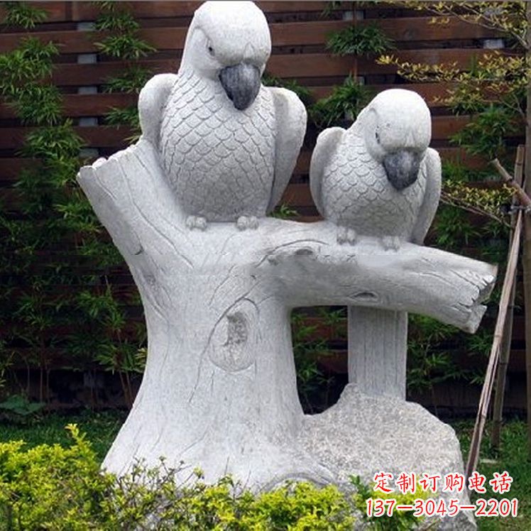 兰州鹦鹉大理石雕塑