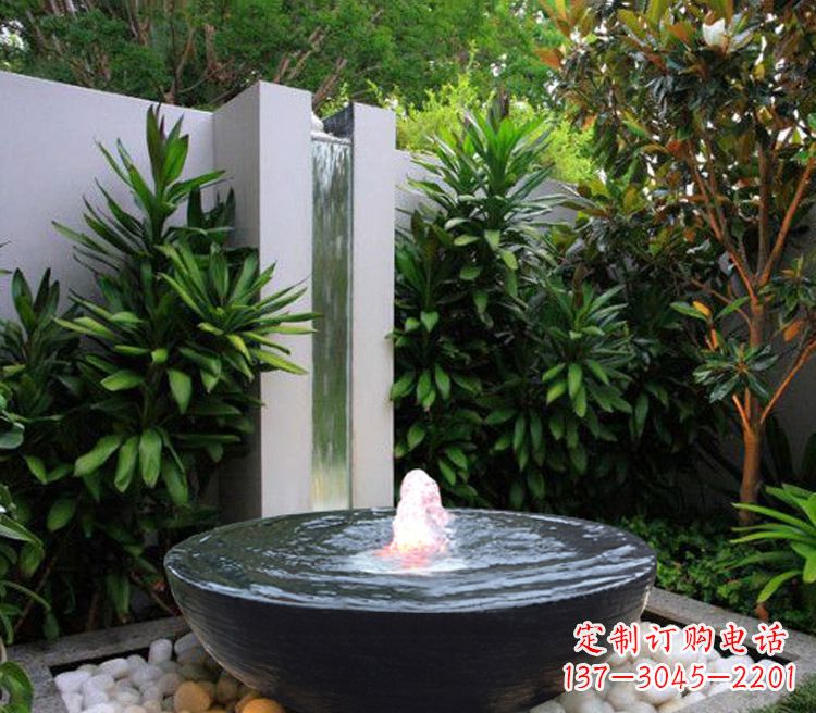 兰州鱼缸石雕喷泉