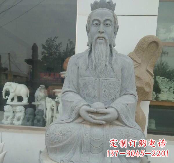 兰州元始天尊神像石雕