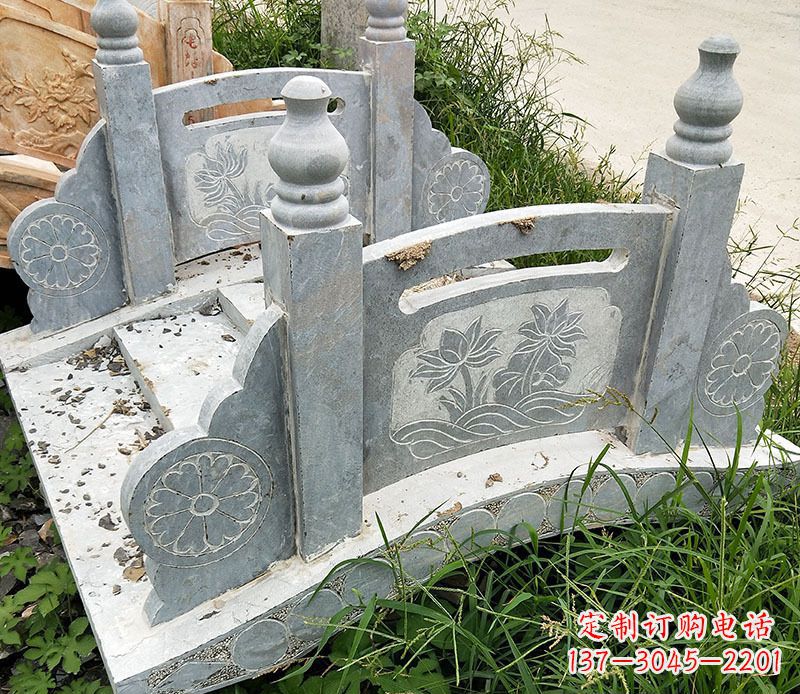 兰州园林仿古石栏板景观石雕_1 (2)