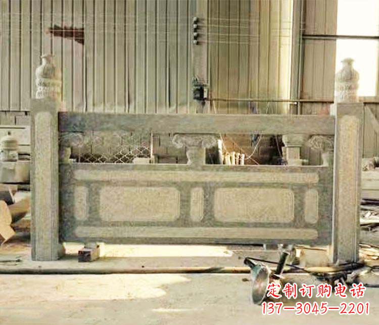 兰州园林仿古石栏板景观石雕