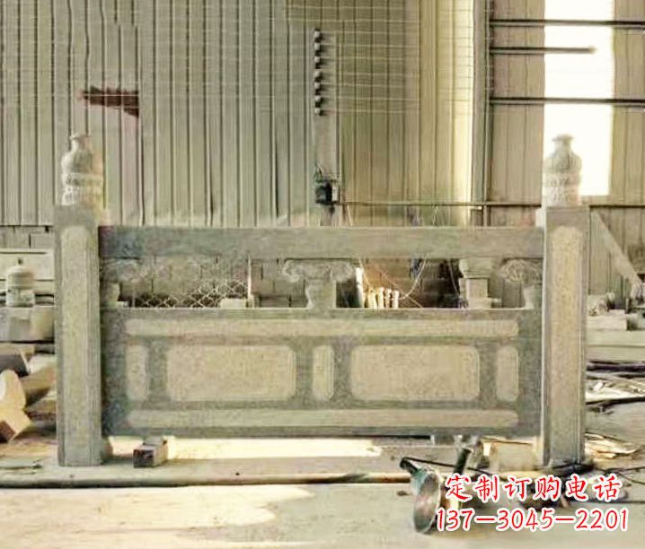 兰州园林仿古石栏板景观石雕_2 (2)