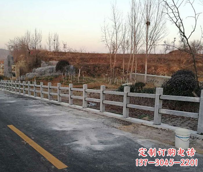 兰州园林景观大理石栏杆石雕 (2)
