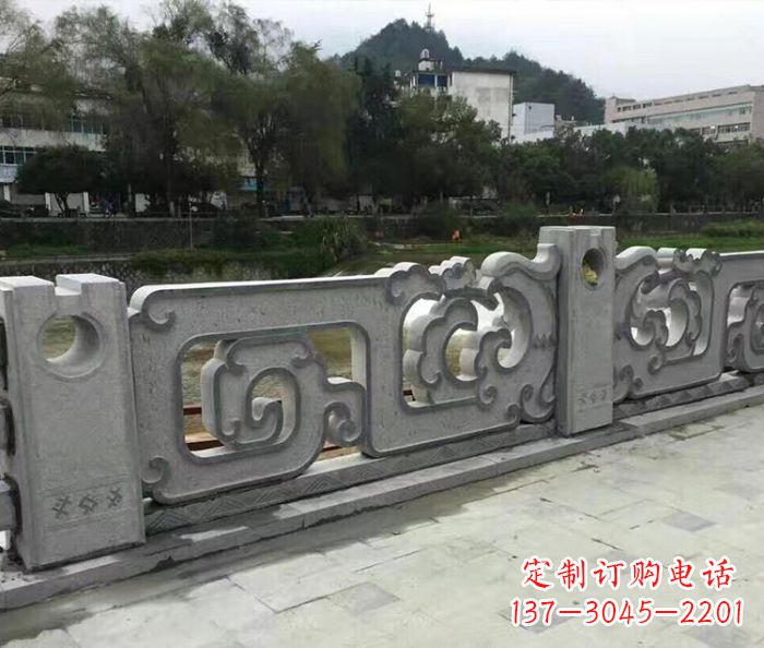 兰州园林景观仿古石雕栏板_1