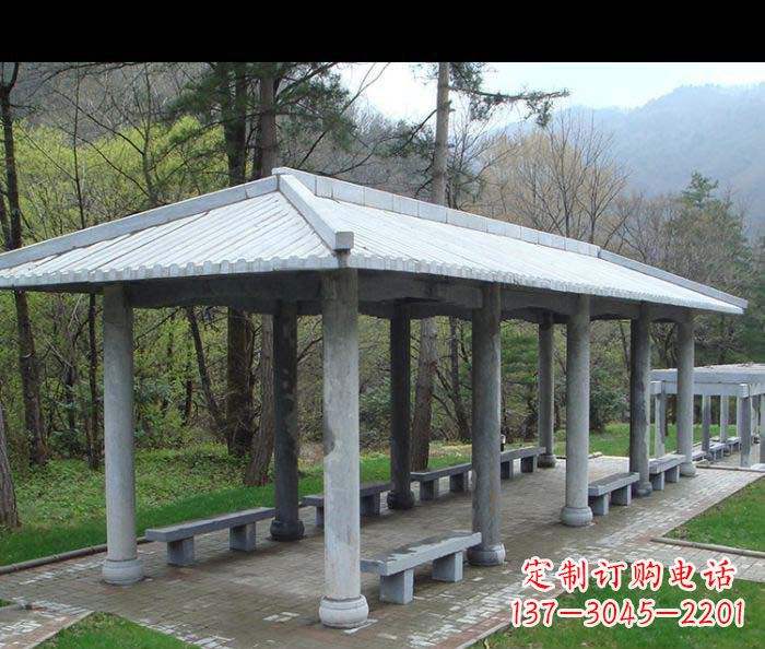 兰州园林景观仿古石雕长廊