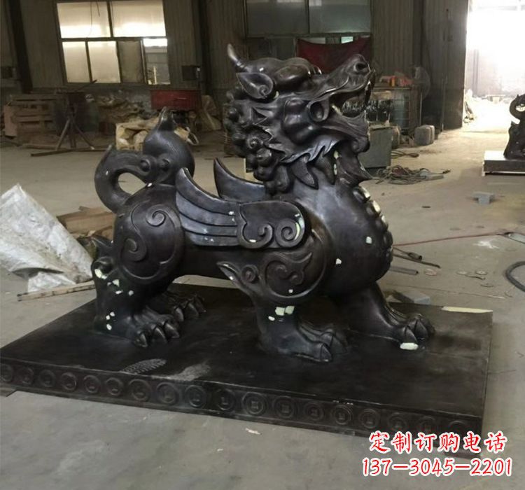 兰州招财貔貅铜雕