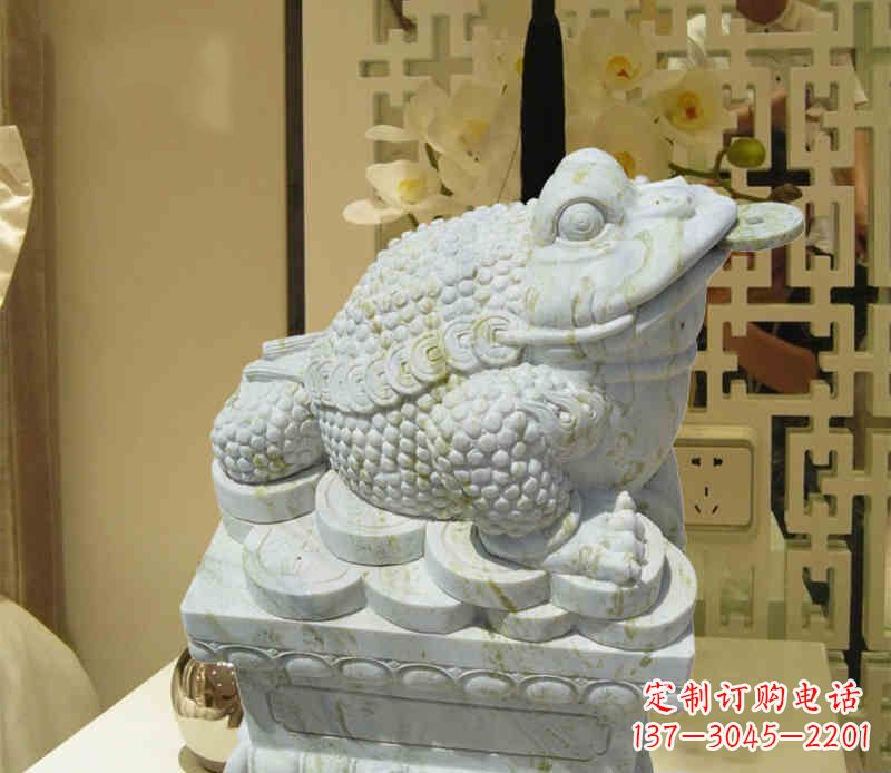 兰州招财神兽金蟾石雕