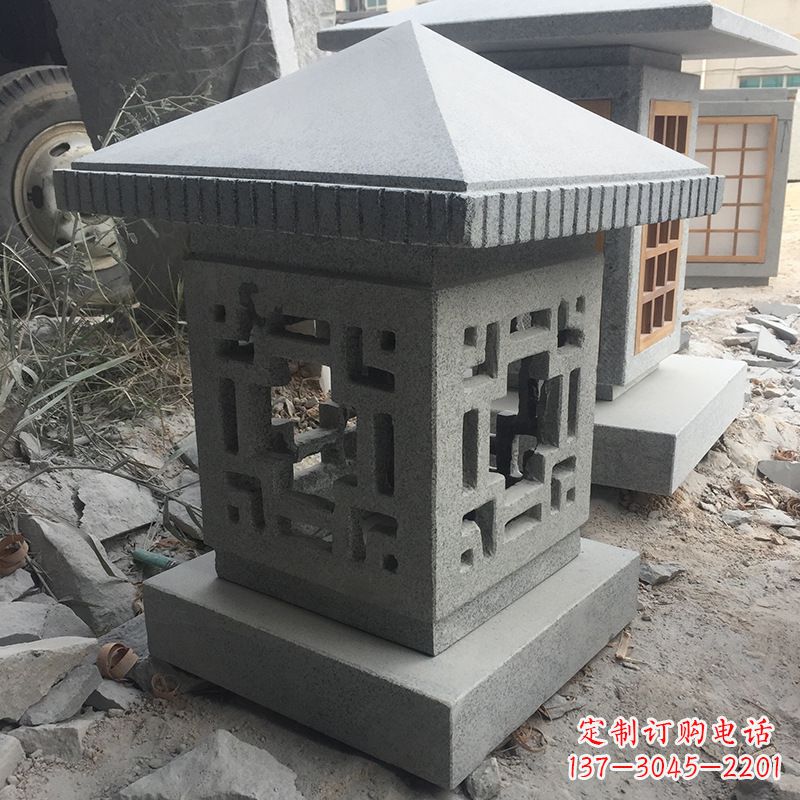 兰州中式现代石灯笼