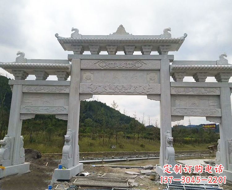 兰州忠义石牌坊