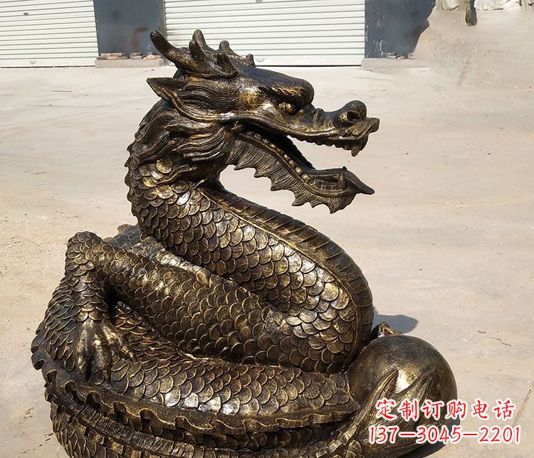 兰州铸铜神龙雕塑
